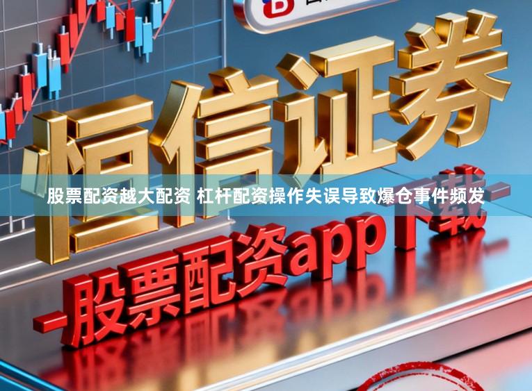 股票配资越大配资 杠杆配资操作失误导致爆仓事件频发