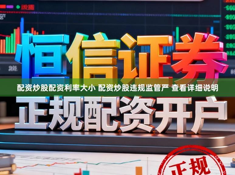配资炒股配资利率大小 配资炒股违规监管严 查看详细说明