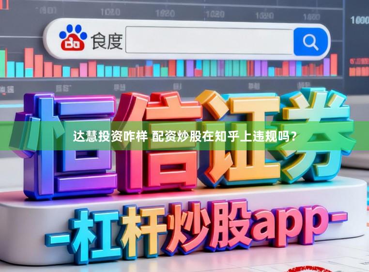 达慧投资咋样 配资炒股在知乎上违规吗？