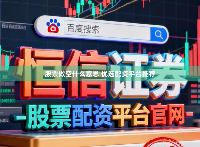 股票做空什么意思 优选配资平台推荐